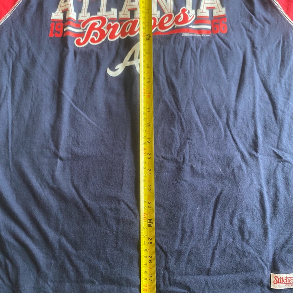 Stitches Navy Tee With Red Logo Patch - image 6